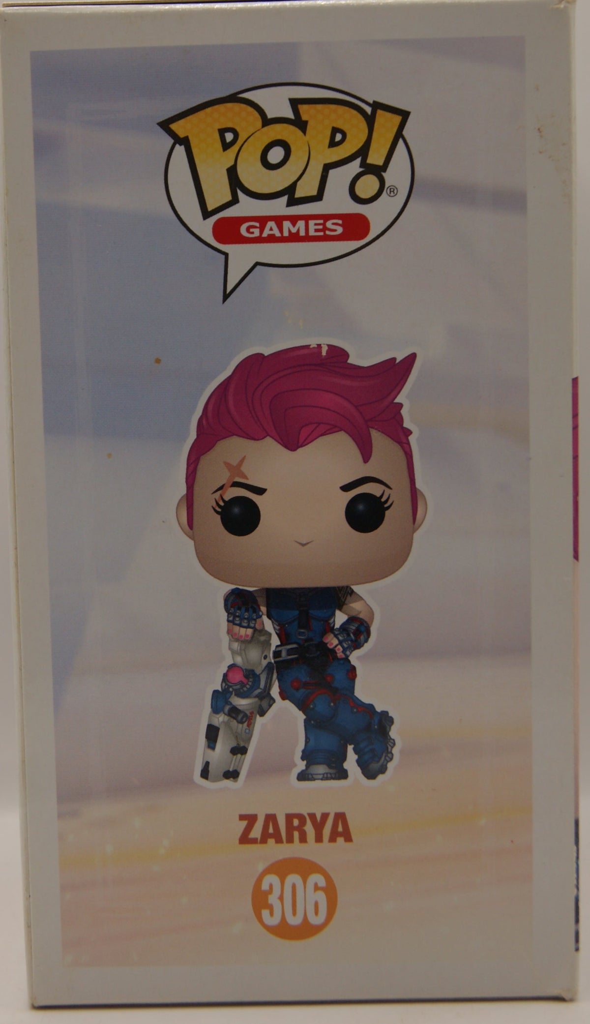 Funko Pop! Games Overwatch Zarya #306 Vinyl Figur 2018 OVP