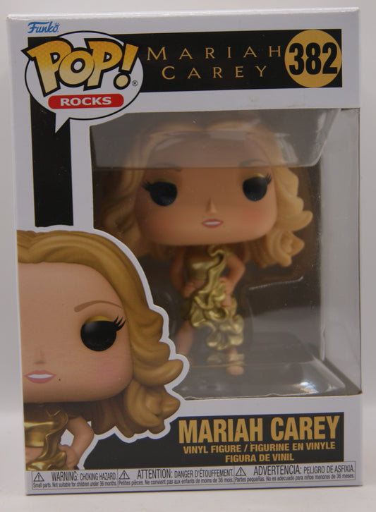 Funko Pop! Rocks Mariah Carey #382 Gold Dress Vinyl Figur OVP