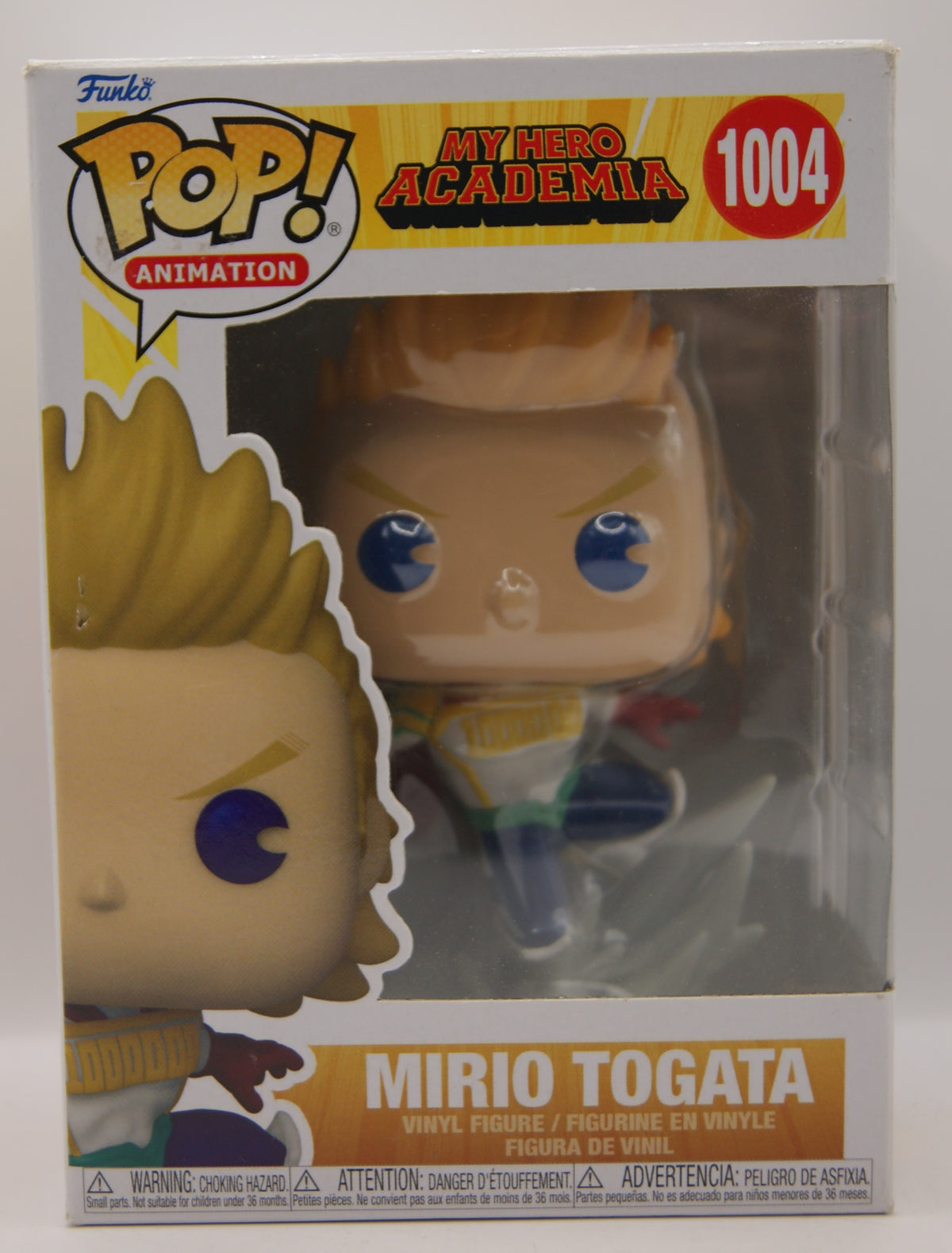 Funko Pop! My Hero Academia Mirio Togata #1004 Animation Vinyl Figur OVP