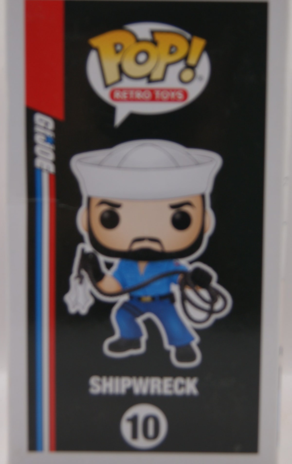 Funko Pop! Retro Toys G.I. Joe Shipwreck #10 Vinyl Figur OVP