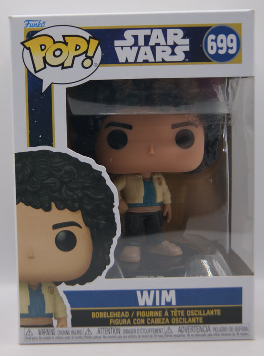 Funko Pop! Star Wars Skeleton Crew Wim #699 Bobble-Head Vinyl Figur OVP