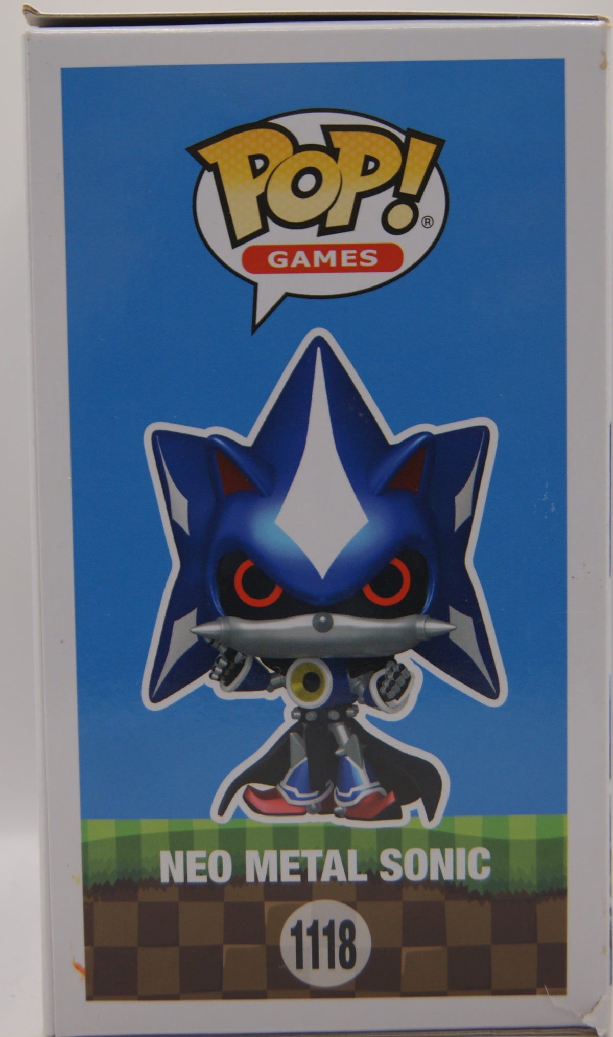 Funko Pop! Games Sonic the Hedgehog Neo Metal Sonic #1118 Metallic OVP