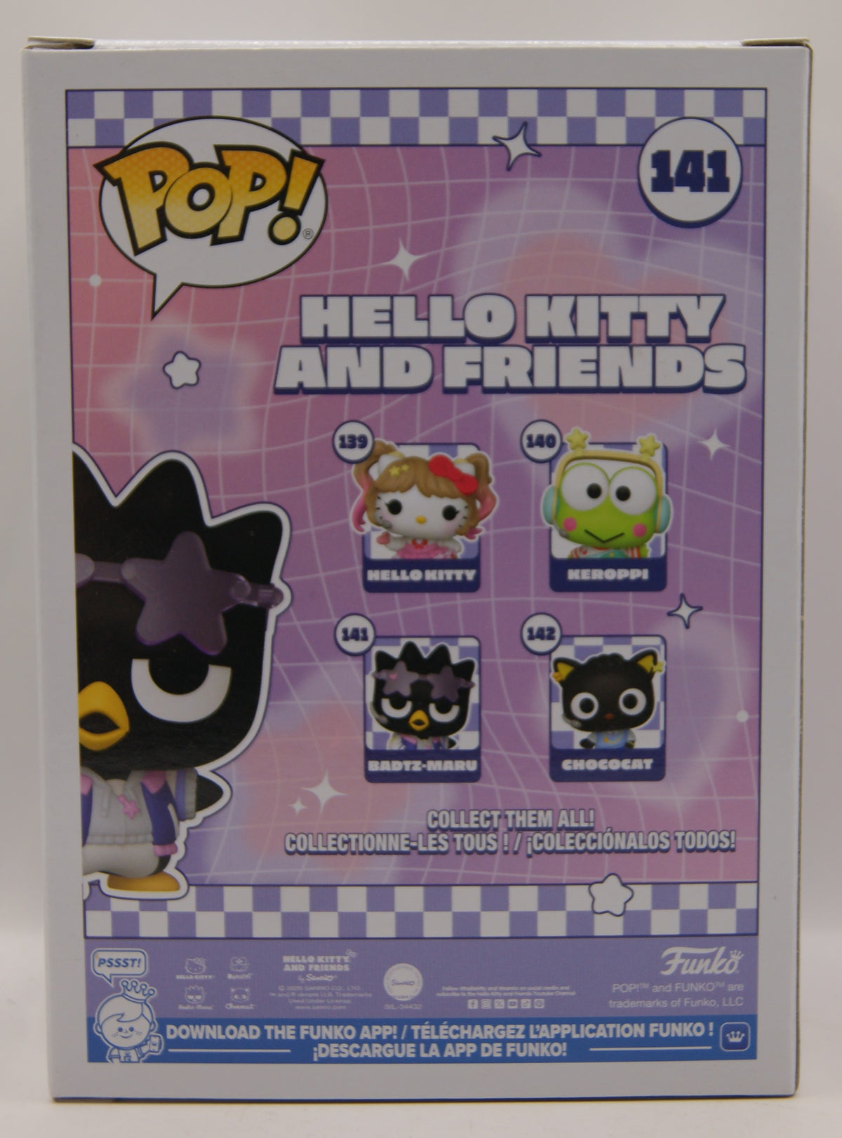 Funko Pop! Hello Kitty & Friends Badtz-Maru #141 K-Pop Sanrio Vinyl Figur OVP