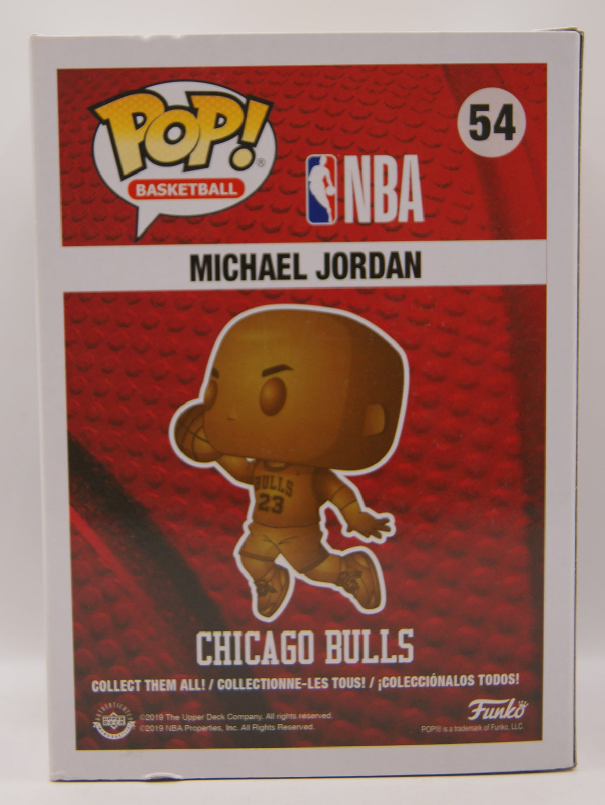 Funko Pop! Basketball Michael Jordan #54 Bronze Gold Special Edition NBA Bulls OVP