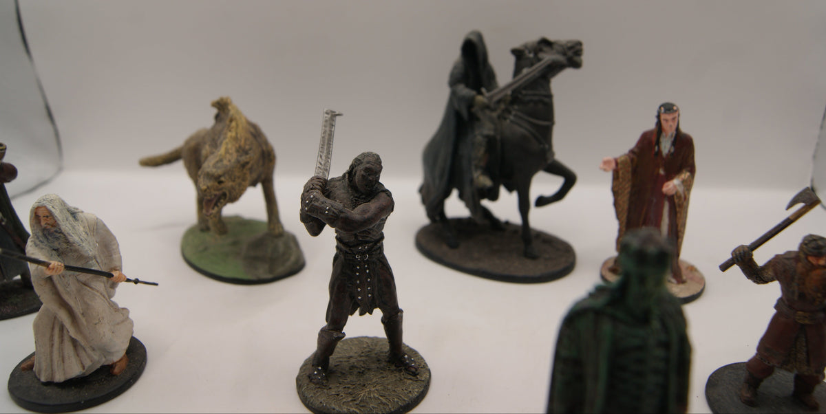 Der Herr der Ringe Eaglemoss Sammlung 28 Figuren + Hefte 1–27 Sammelfiguren