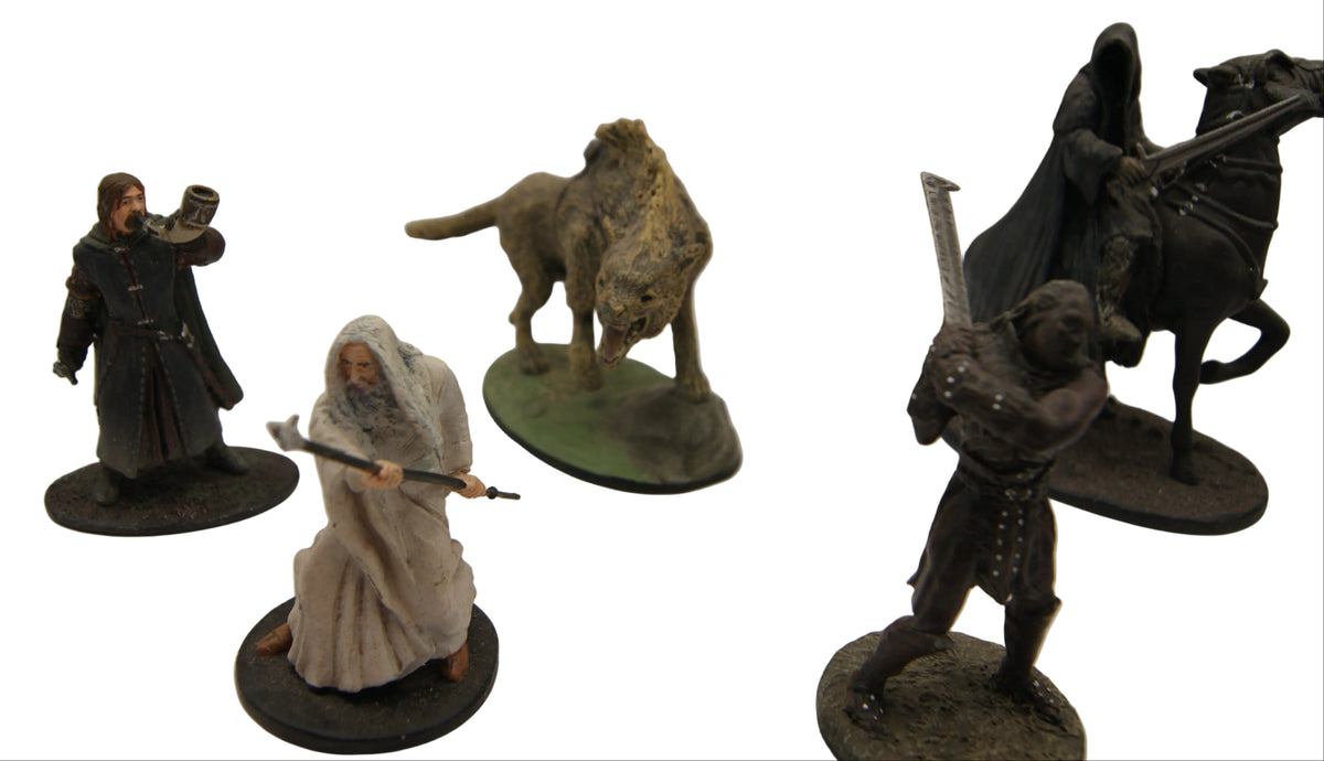 Der Herr der Ringe Eaglemoss Sammlung 28 Figuren + Hefte 1–27 Sammelfiguren