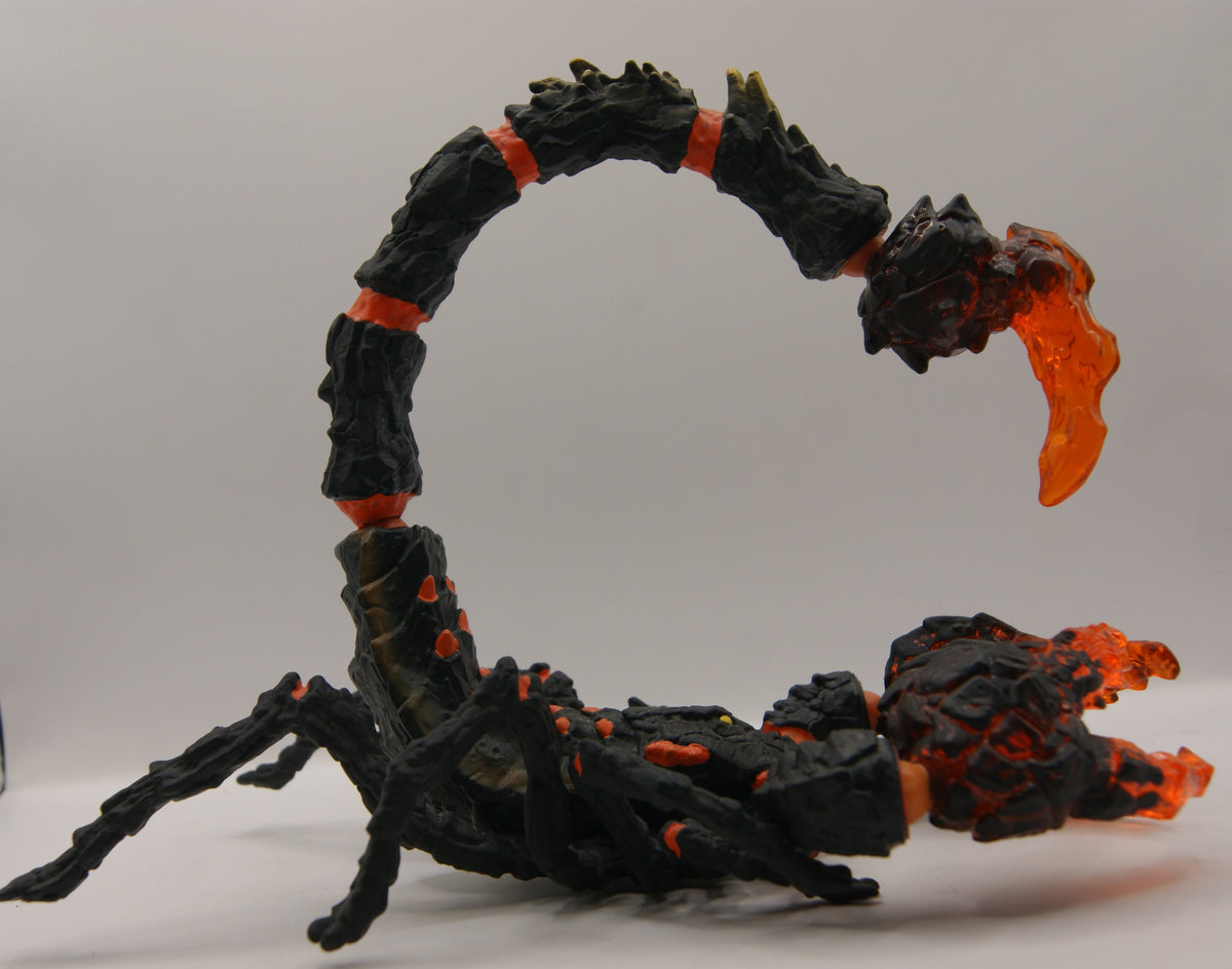Schleich 70142 Eldrador Creatures Lavaskorpion Schwarz Orange beweglich