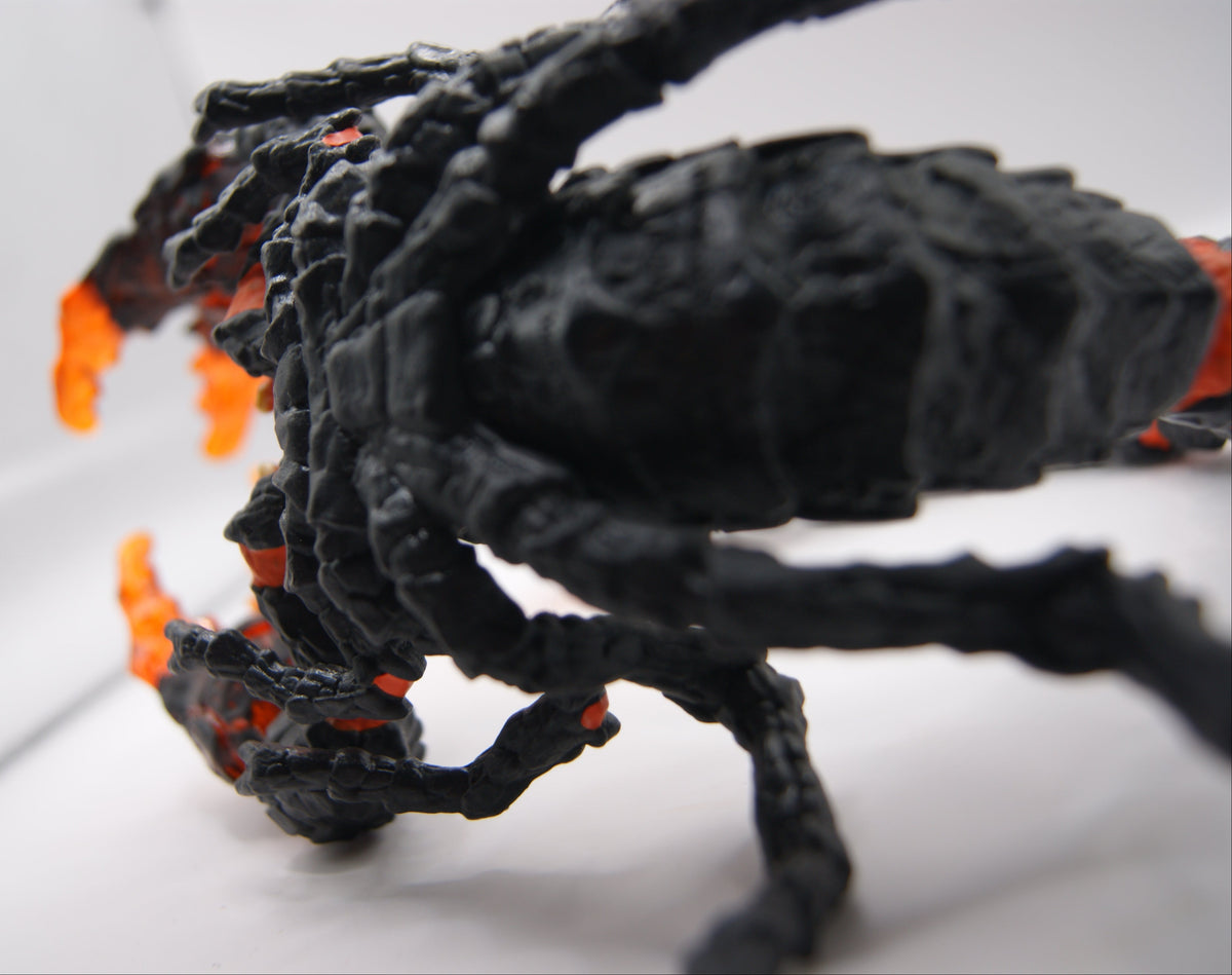 Schleich 70142 Eldrador Creatures Lavaskorpion Schwarz Orange beweglich