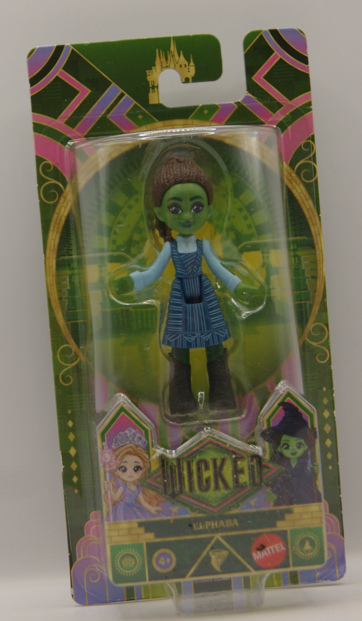 Mattel Wicked Elphaba Mini Puppe ca. 7 cm Small Doll Shiz University OVP
