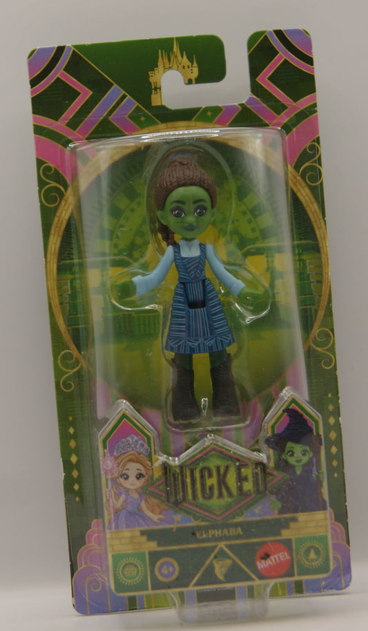 Mattel Wicked Elphaba Mini Puppe ca. 7 cm Small Doll Shiz University OVP