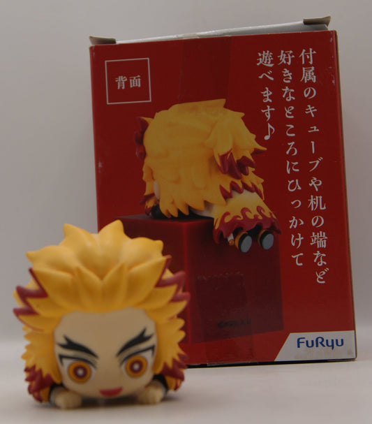 FuRyu Demon Slayer Kyojuro Rengoku Chokotto Hikkake Puchi Figur ca. 4 cm OVP