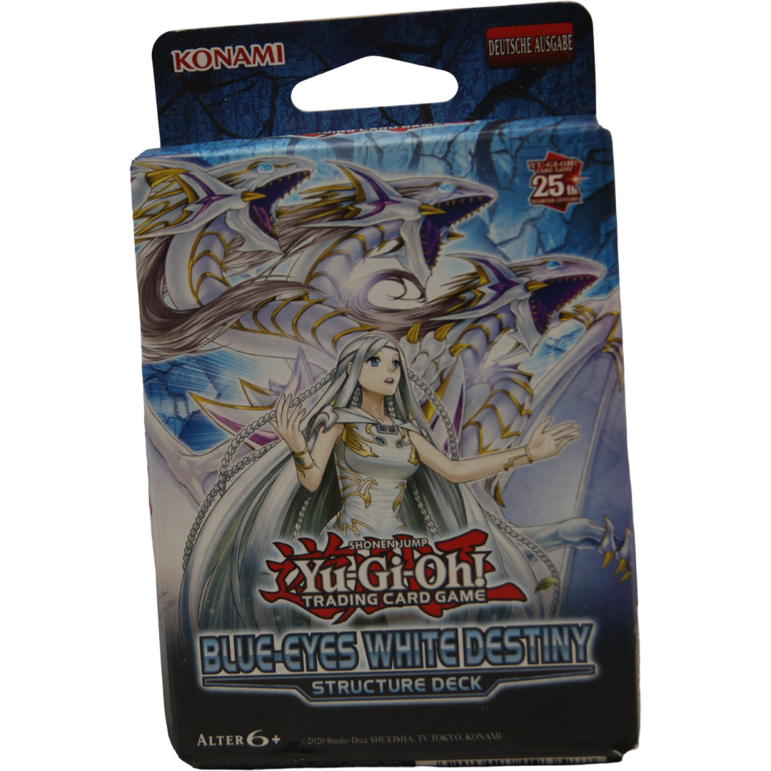 Yu-Gi-Oh! Blue-Eyes White Destiny Structure Deck Deutsch Konami 50 Karten OVP