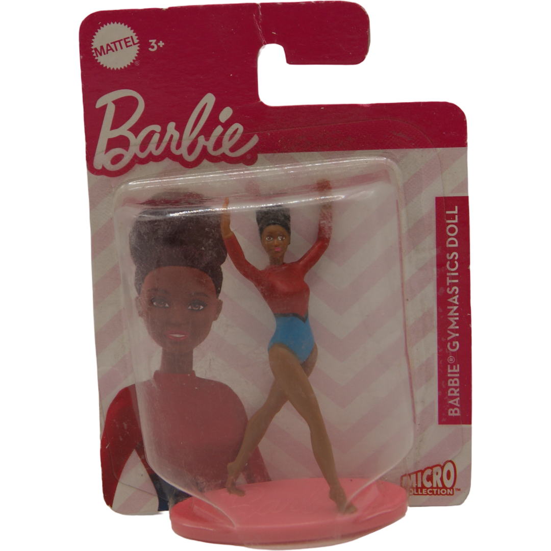 Mattel Barbie Gymnastics Doll Micro Collection Mini Figur Turnerin OVP