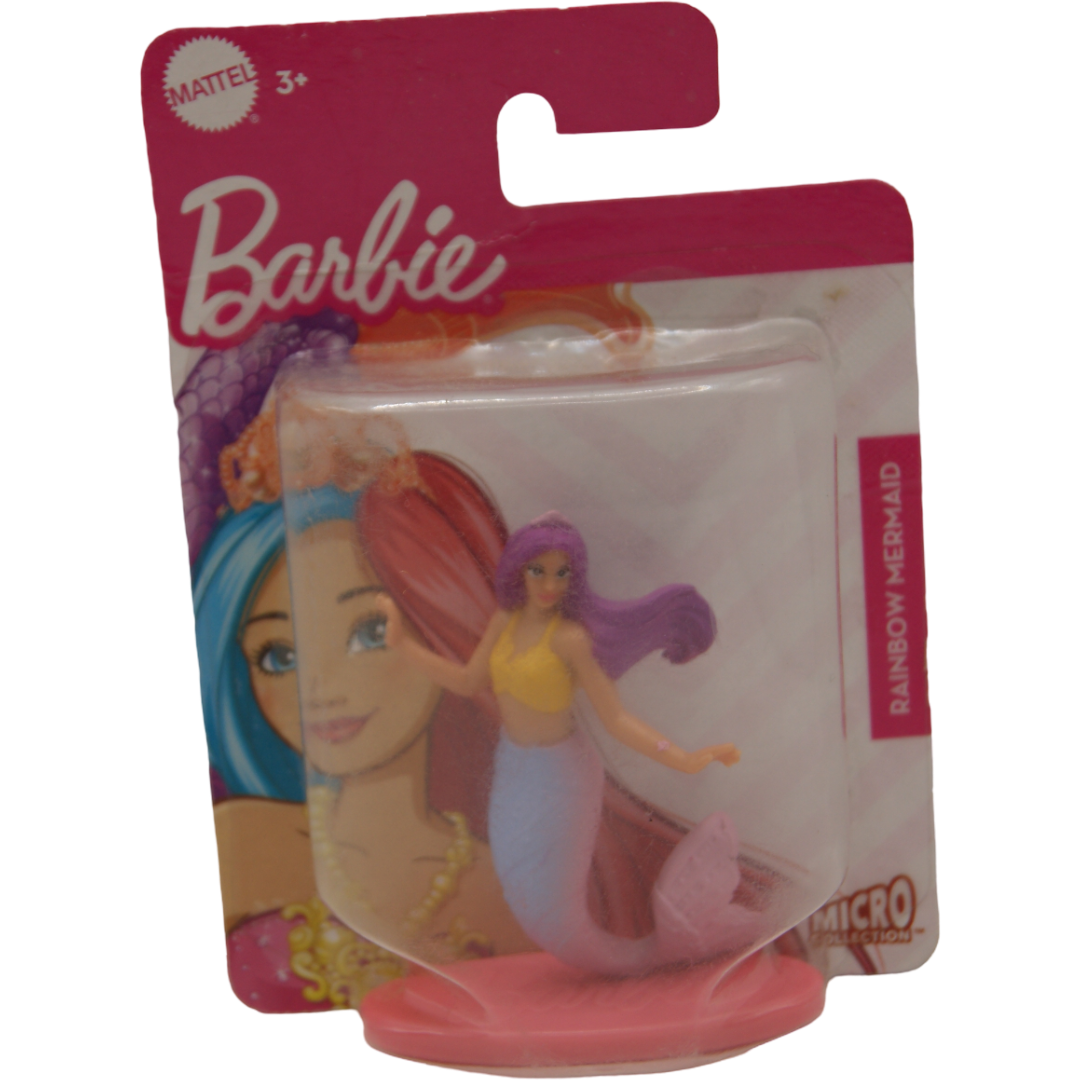 Mattel Barbie Rainbow Mermaid Micro Collection Mini Meerjungfrau OVP