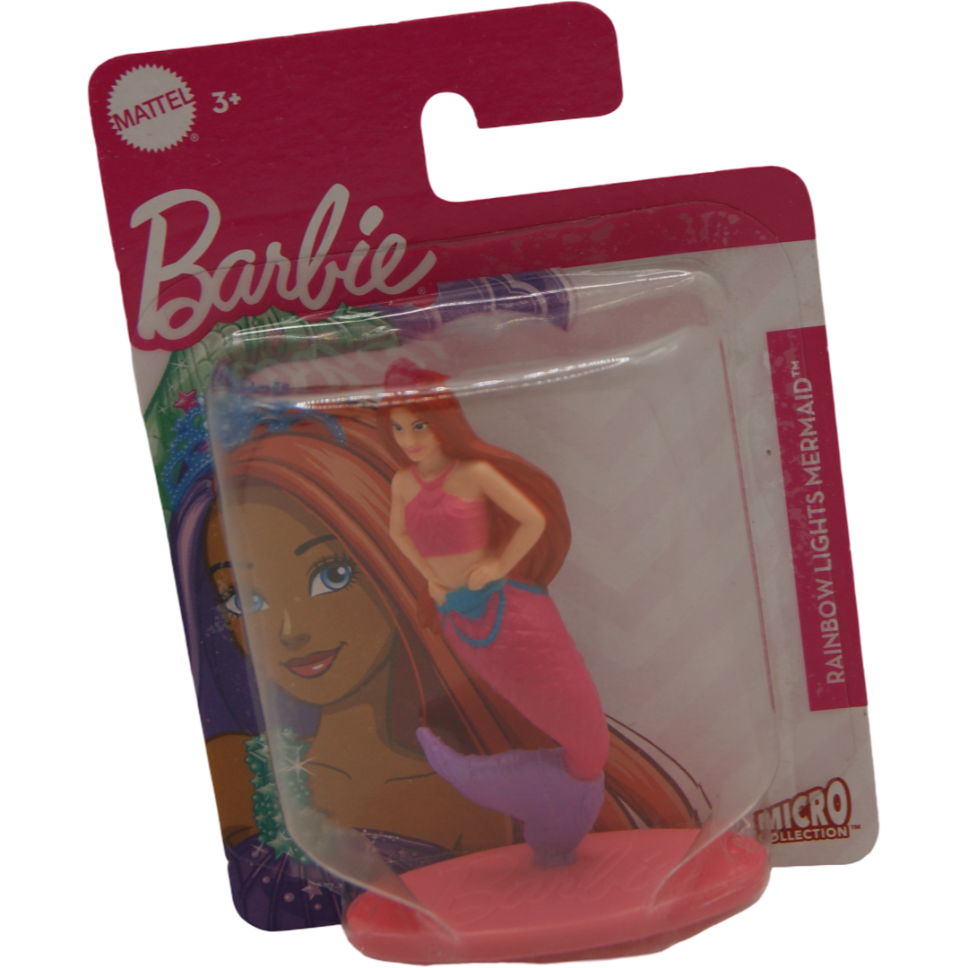 Mattel Barbie Rainbow Lights Mermaid Micro Collection Mini Meerjungfrau OVP