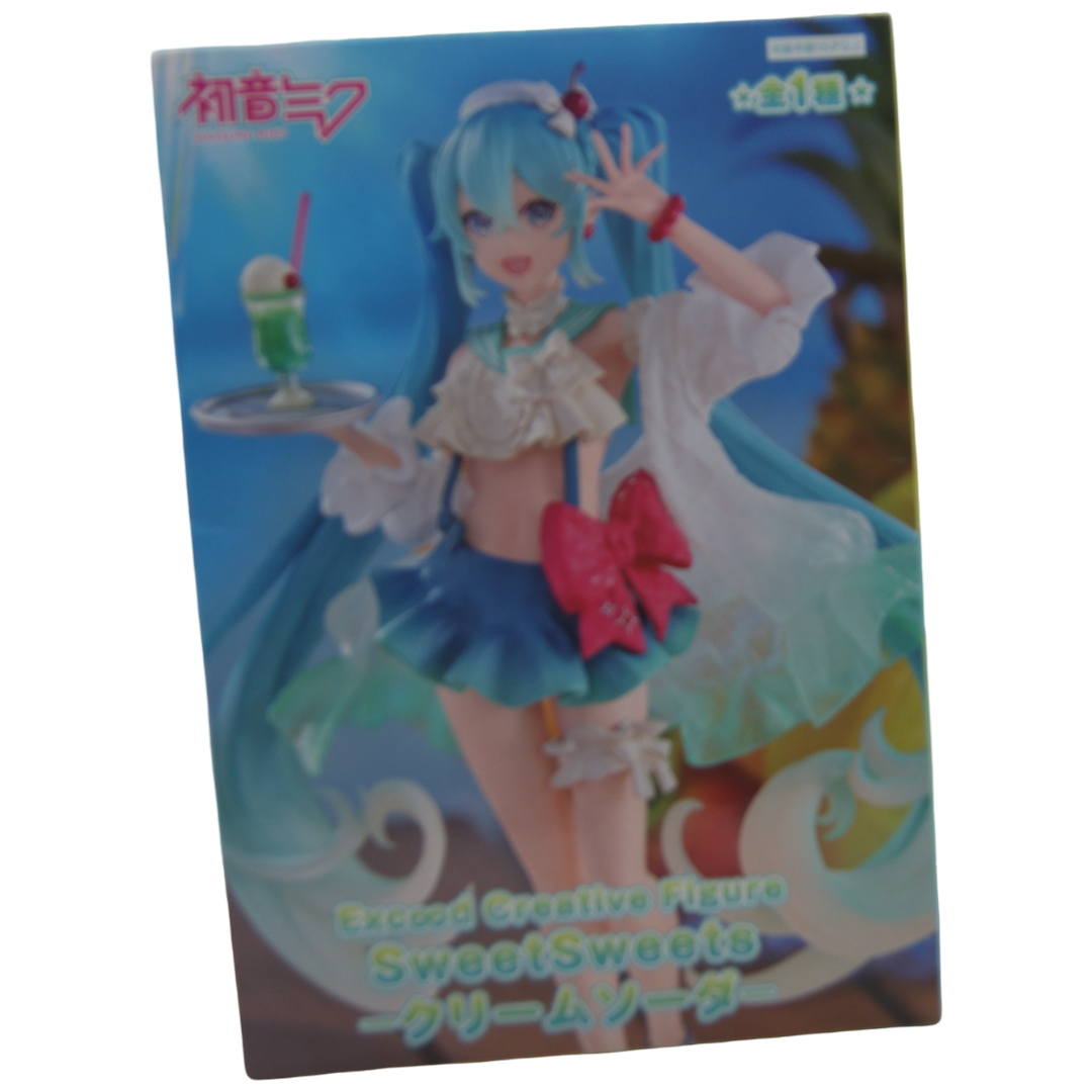 FuRyu Hatsune Miku Exc∞d Creative SweetSweets Cream Soda – ca. 17–18 cm